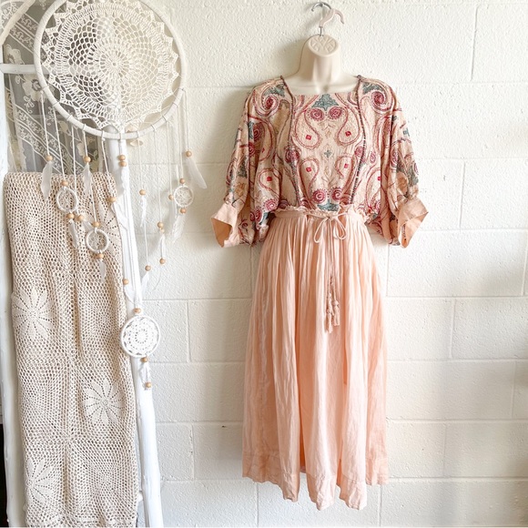 NWOT Free People Mesa Midi Dress - Picture 10 of 16